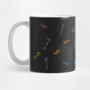 Neurons and Neurotransmitters Rainbow Mug